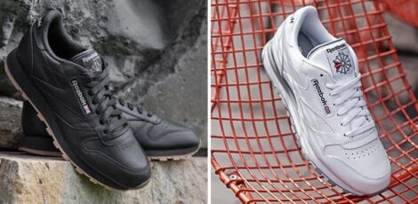 Z čeho jsou dělané kultovní kicksy Reebok Classic Leather?