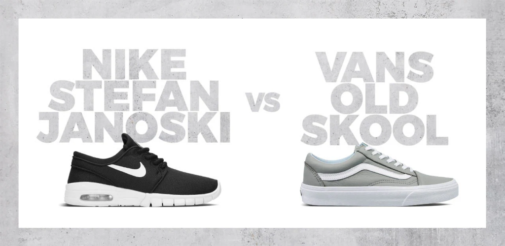 Nike Stefan Janoski vs Vans Old Skool – které na skateboard?